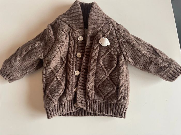 Petite gilet/veste bébé chaude
