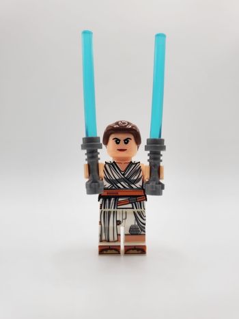 Figurine type lego Jedi Rey star wars