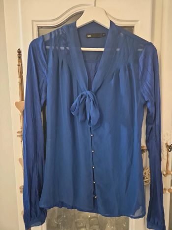 Chemisier bleu WE taille S
