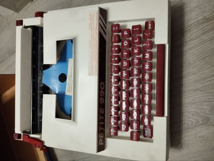 Machine à écrire enfant petite 990 - photo numéro 3