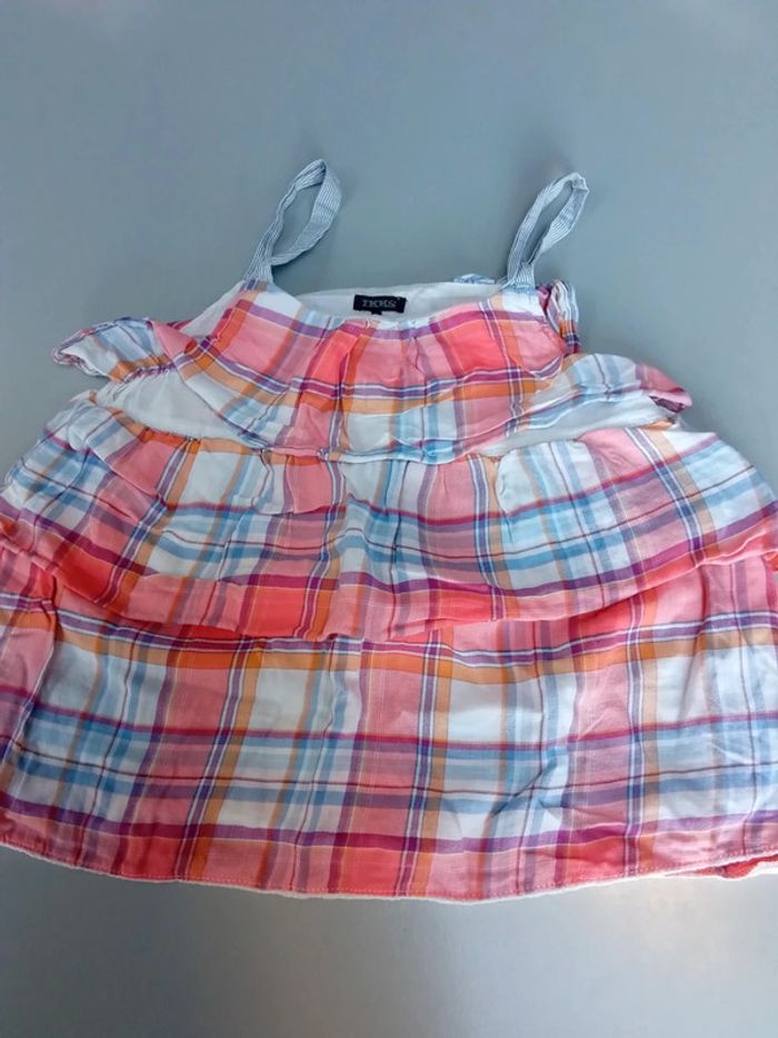 Tee-shirt a bretelles taille 10 ans marque Ikks