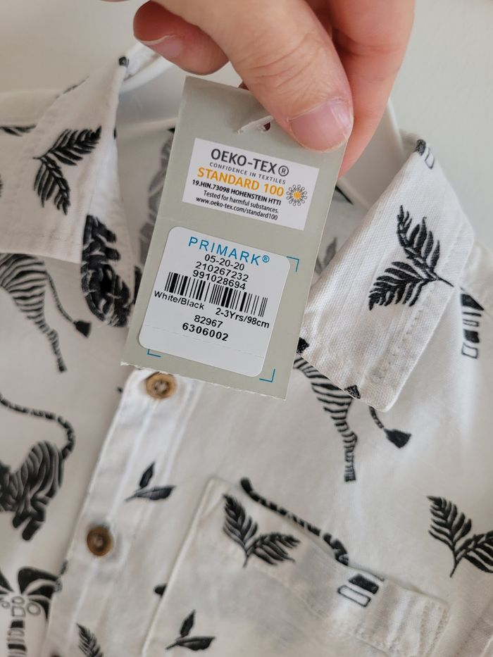 Chemise primark 3 ans 98 cm - photo numéro 4