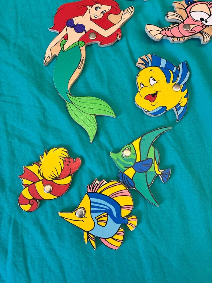 Jeu de pêche la petite sirène ariel vintage Disney - photo numéro 4