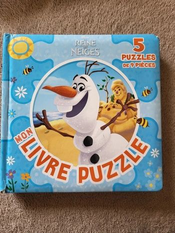 Livre puzzle enfant Disney