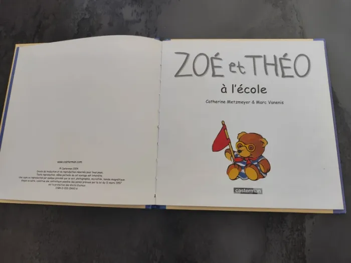 Livre " Zoé et Théo à l'école " - photo numéro 2