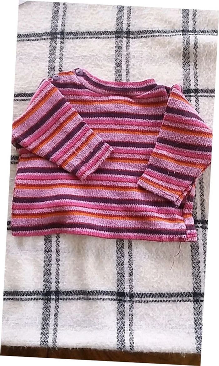 Pull fille taille 3 mois - photo numéro 3