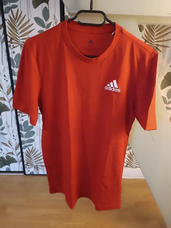 T-shirt rouge Adidas - Taille XS