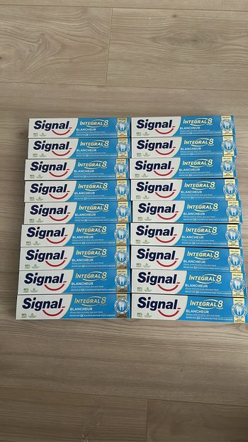 Dentifrice signal blancheur