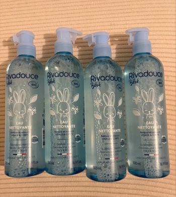 Eau micellaire nettoyante bio bébé Rivadouce