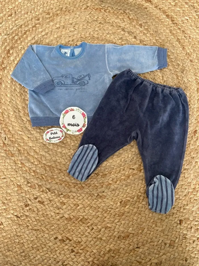 Pyjama 2 pièces petit bateau 6 mois