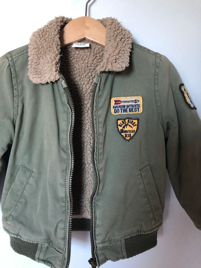 Manteau garçon style aviateur - photo numéro 4
