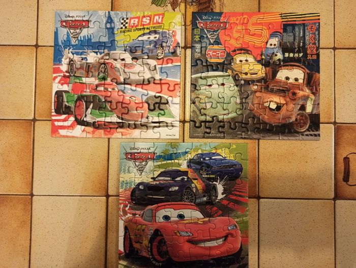 Lot de 3 puzzles Cars - photo numéro 6