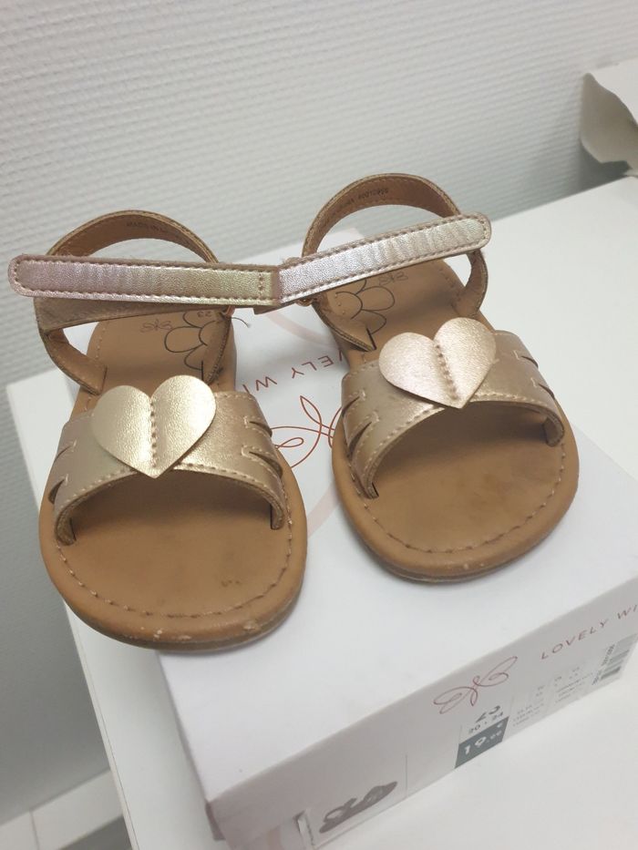 Sandales fille pointue 23 gémo - photo numéro 2