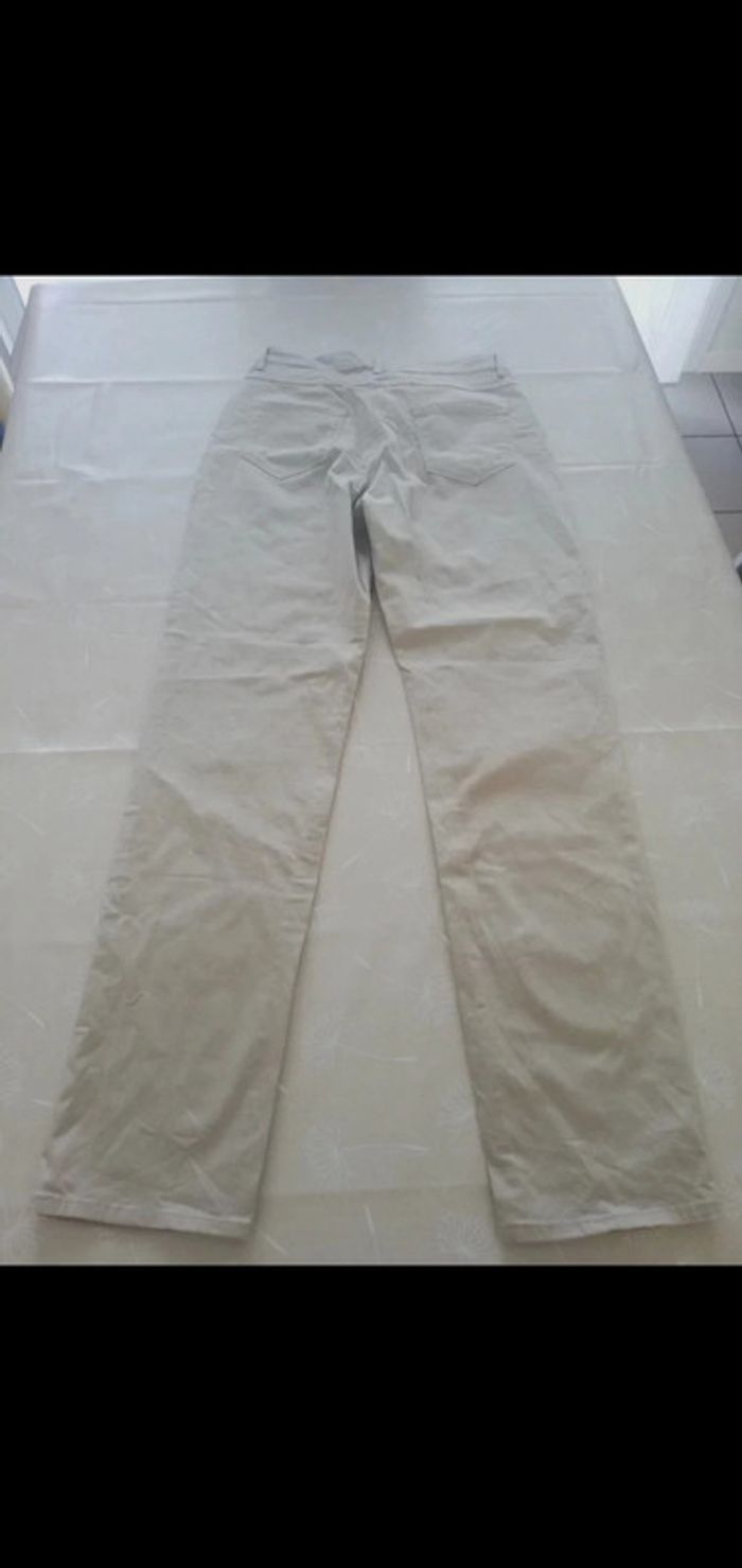 Pantalon beige taille 40 - photo numéro 4