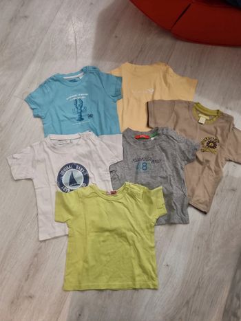 Lot 6 tee-shirts MC