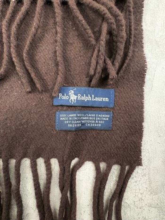 Écharpe Polo Ralph Lauren – 100 % laine - Marron - photo numéro 7