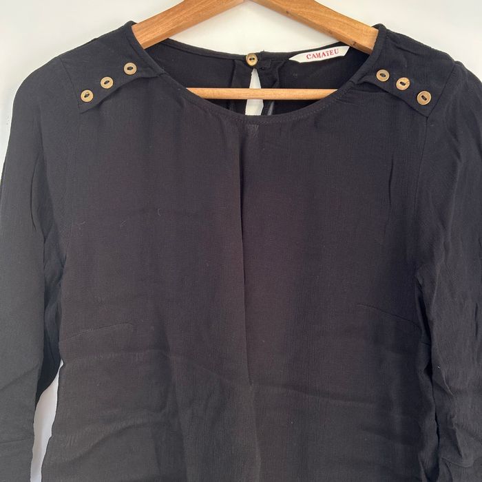 Blouse Camaïeu Noir - photo numéro 2