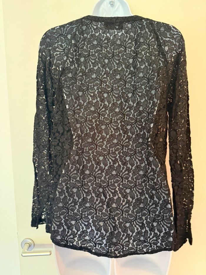 Haut noir dentelle Le temps des cerises - photo numéro 6