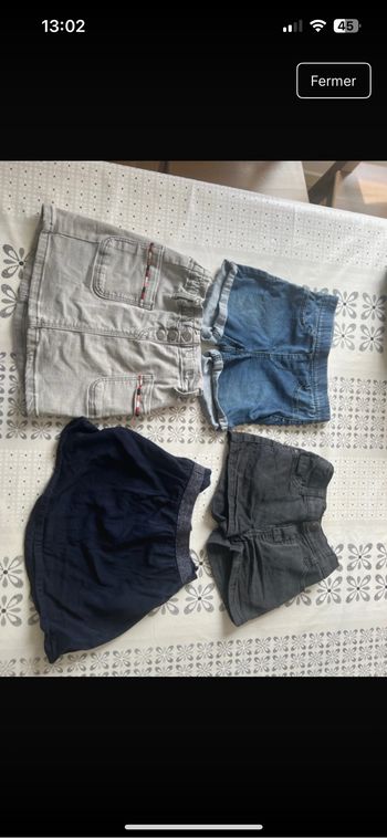 Short et jupe