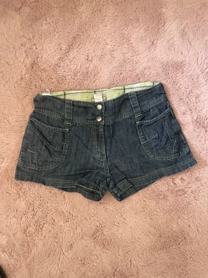 Short été fille jean