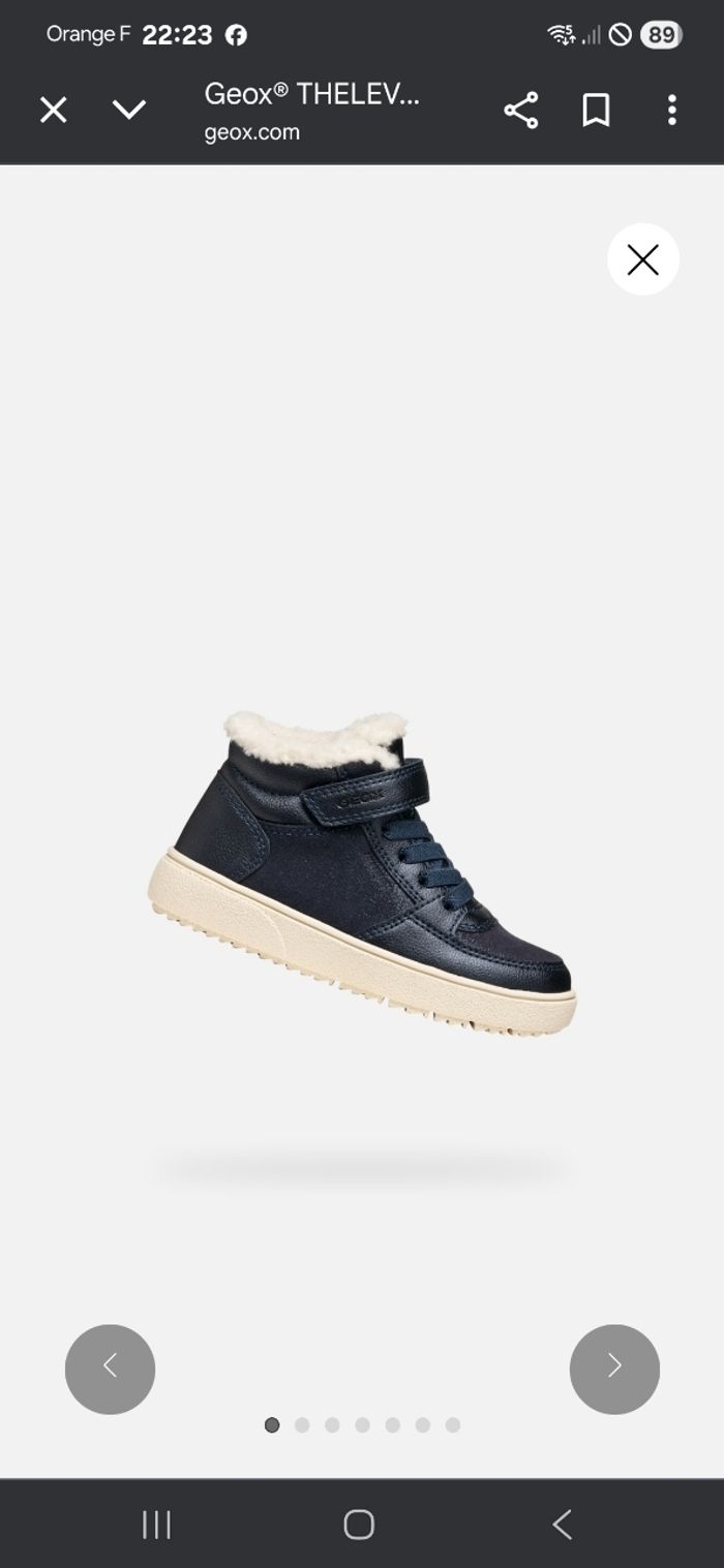 Sneakers Geox imperméable - photo numéro 6
