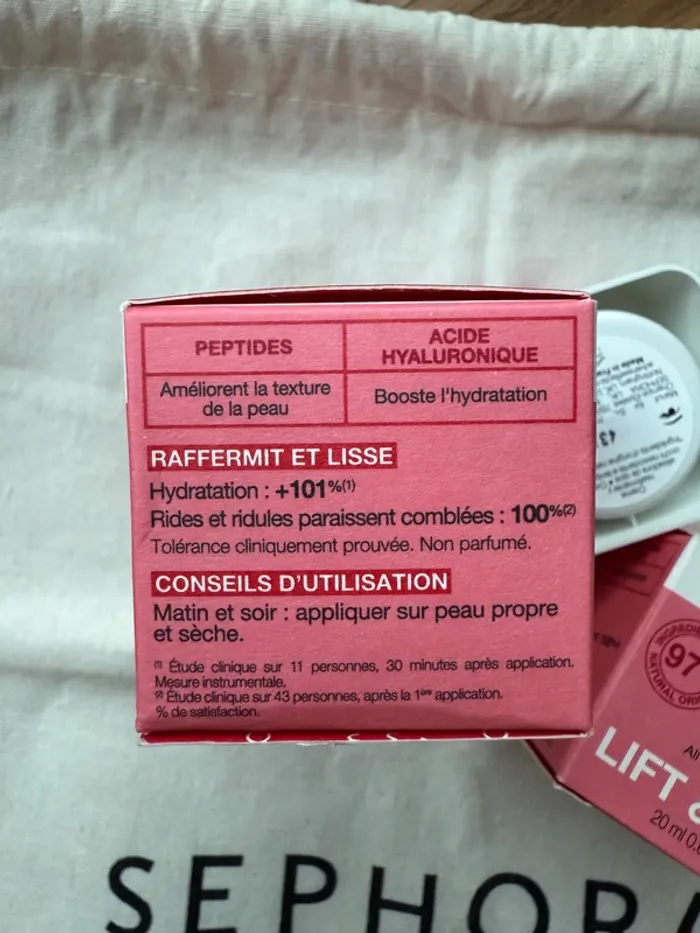 Sephora lift & firm crème yeux - photo numéro 4