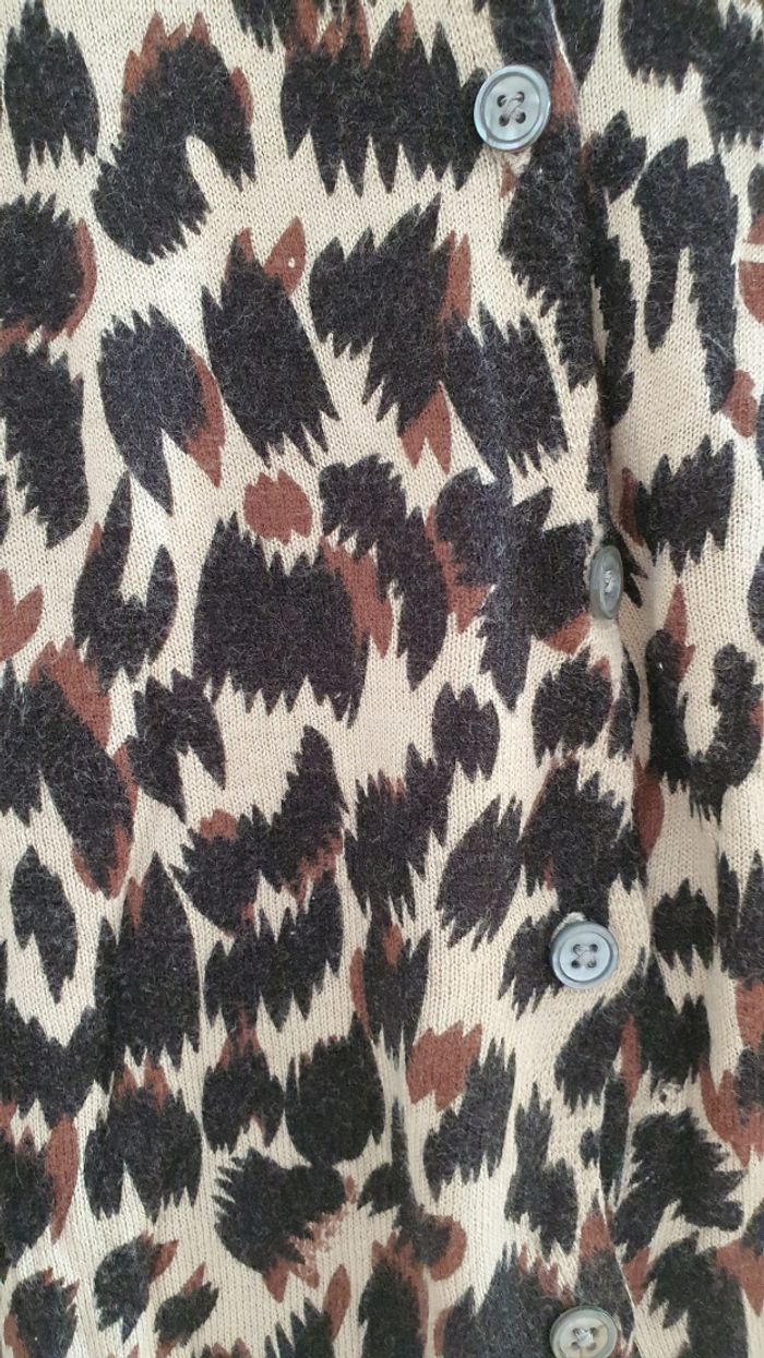 Gilet leopard Monoprix S - photo numéro 6