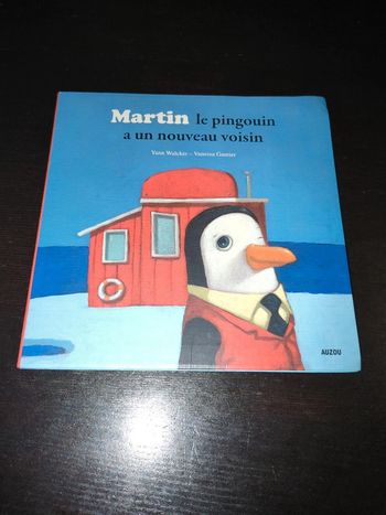 Livre Martin le pingouin a un nouveau voisin solidarité