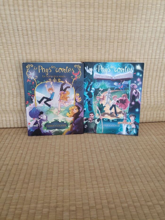 2 livres le pays des contes