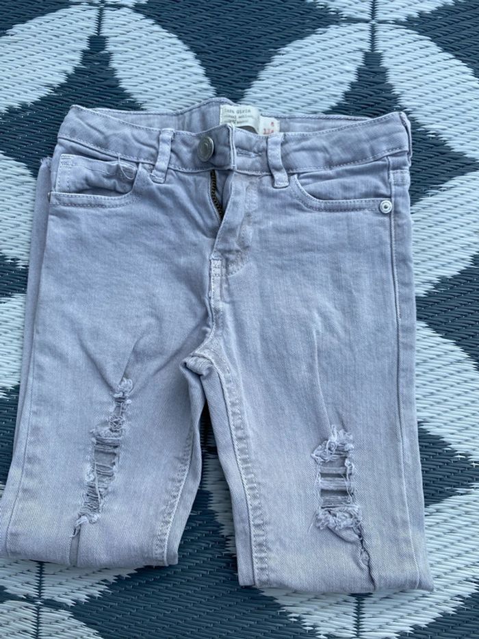 Jean a trou Zara girls