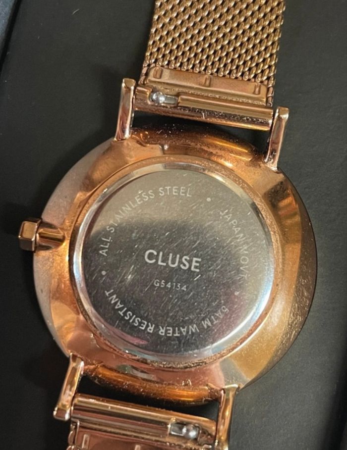 montre Cluse, or rose - élégante & intemporelle - pile OK - photo numéro 6