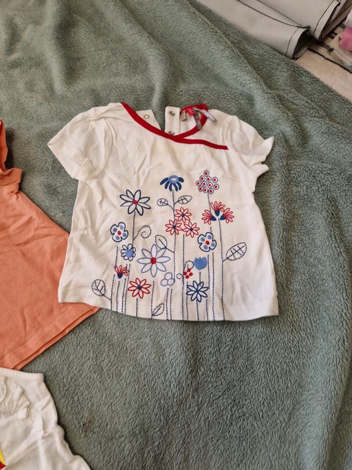 Tee-shirts 9mois fille - photo numéro 5