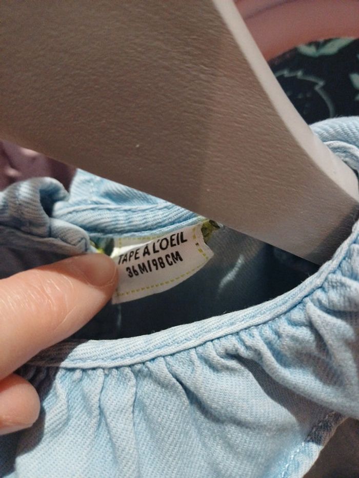 Blouse en jean tao 36m - photo numéro 4