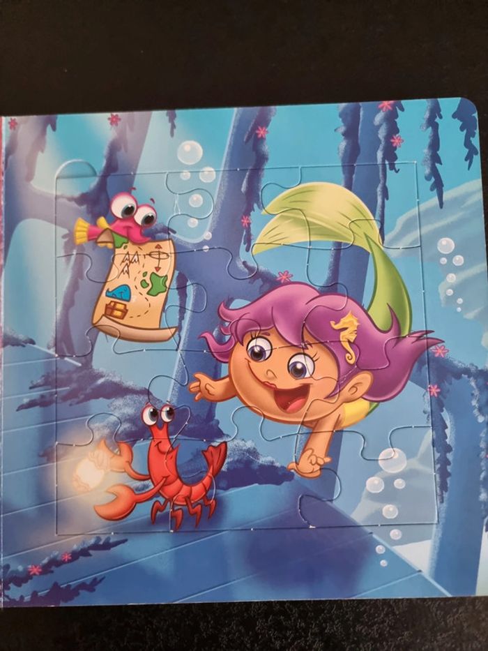 Livre puzzle les sirènes - photo numéro 9