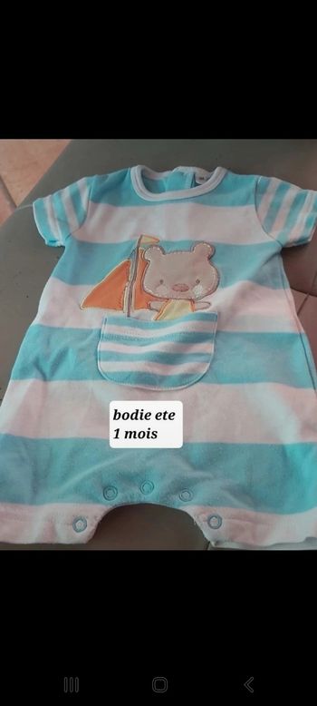 Bodie ete decoration ours 1 mois