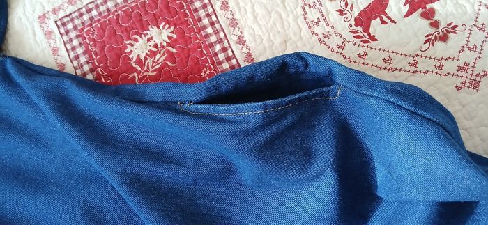 Manteau femme jeans T40 - photo numéro 6