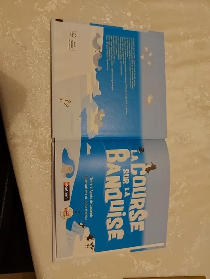 Livre La course sur la banquise - photo numéro 3