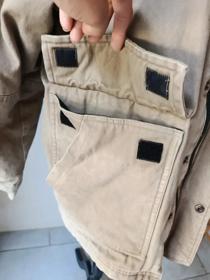 Manteau épais beige homme Taille S Marque Celio - photo numéro 3