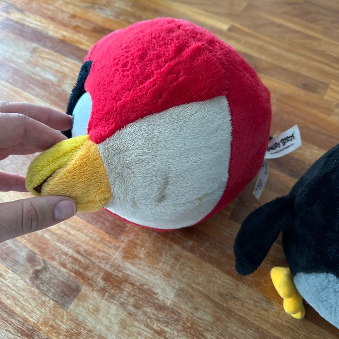 Peluche Angry Birds lot deux 20 cm - photo numéro 2