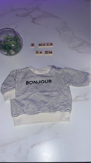 Lot de 2 pulls sweat