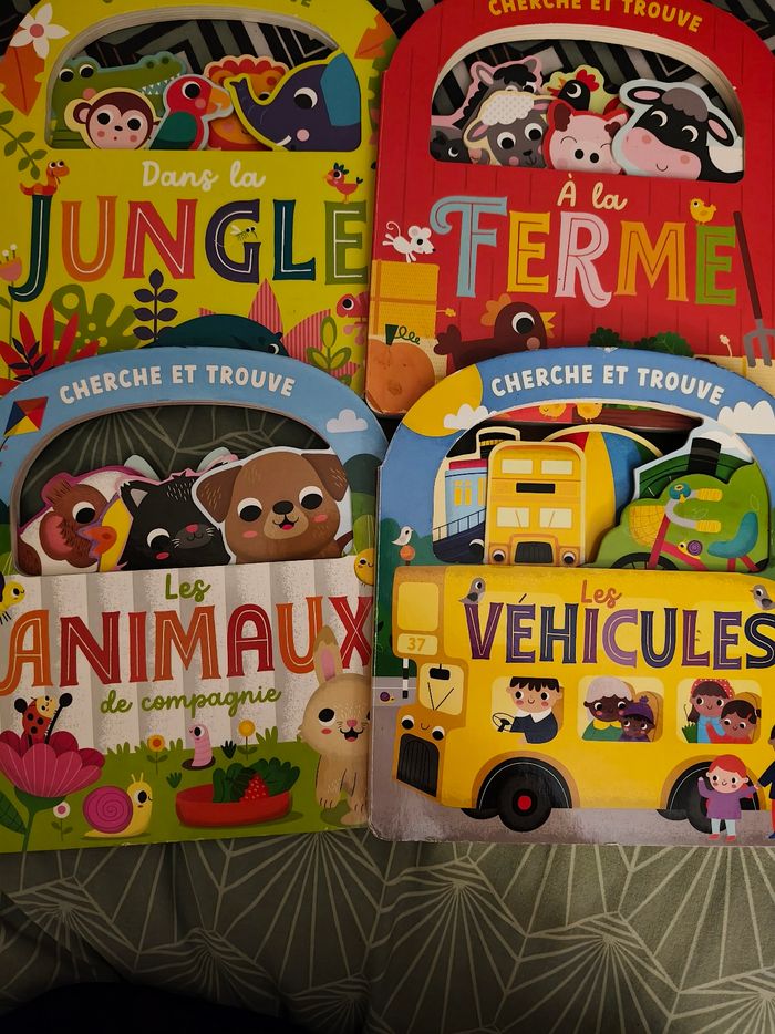 Lot livres enfants cherche et trouve