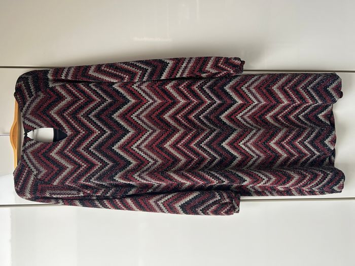 Robe doublée bordeaux pailletée - Taille M - photo numéro 4