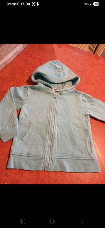Sweat fille taille 24 mois