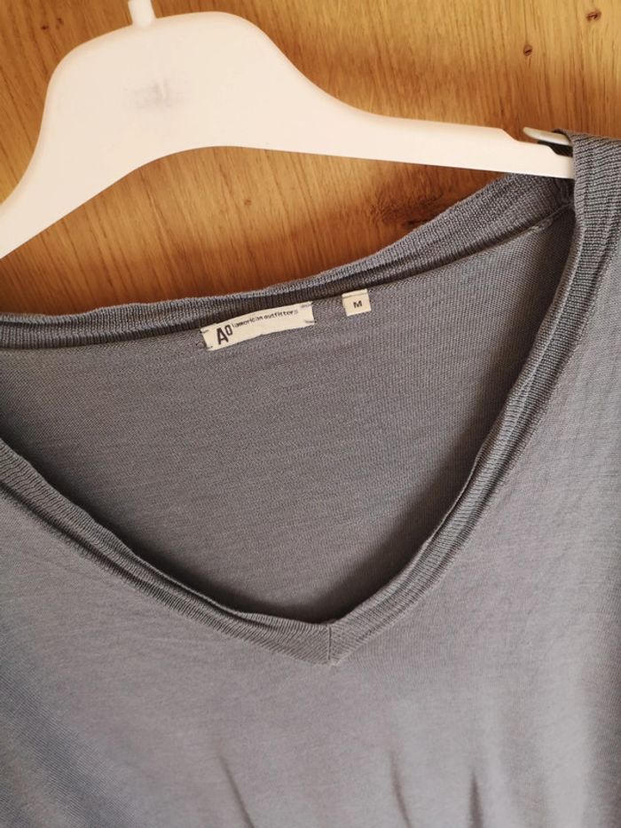 T-shirt American Outfillers en gris bleu M - photo numéro 2