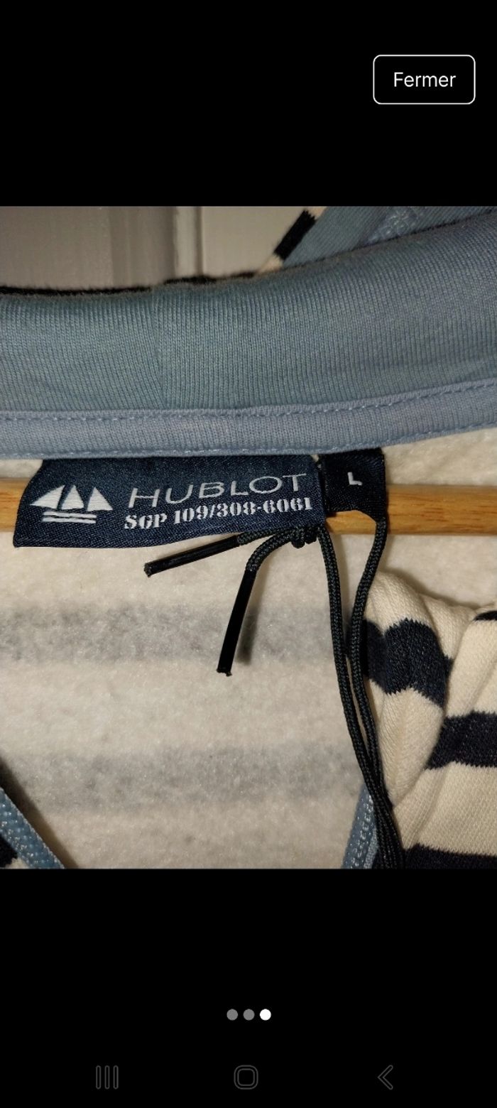 Gilet épais style marin taille L neuf - photo numéro 3