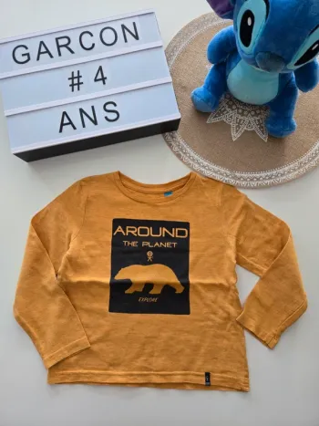T-shirt okaidi 4ans