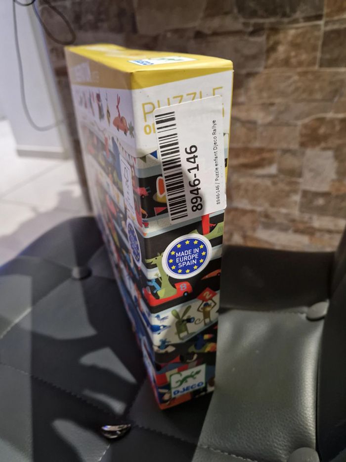 Puzzle enfant Djeco Rallye Automobile 54 pièces - photo numéro 4