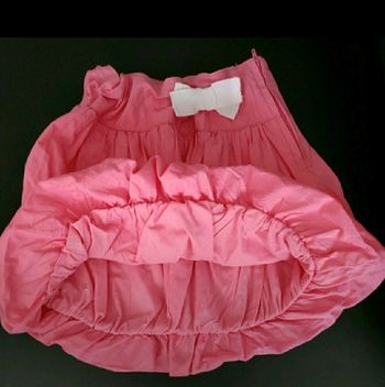 Jupe rose vert Baudet