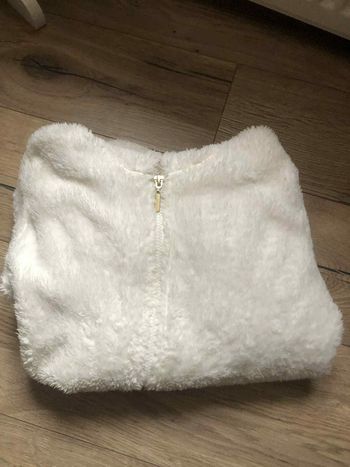 Veste polaire blanche