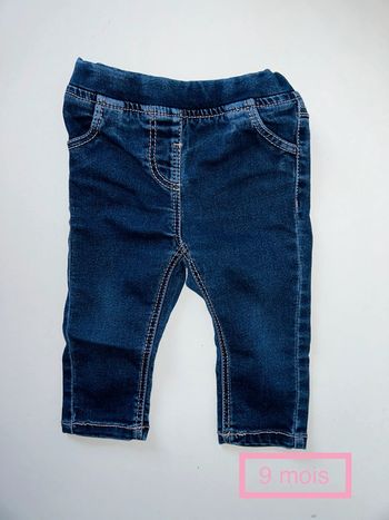 Jean tape à l’œil 9 mois